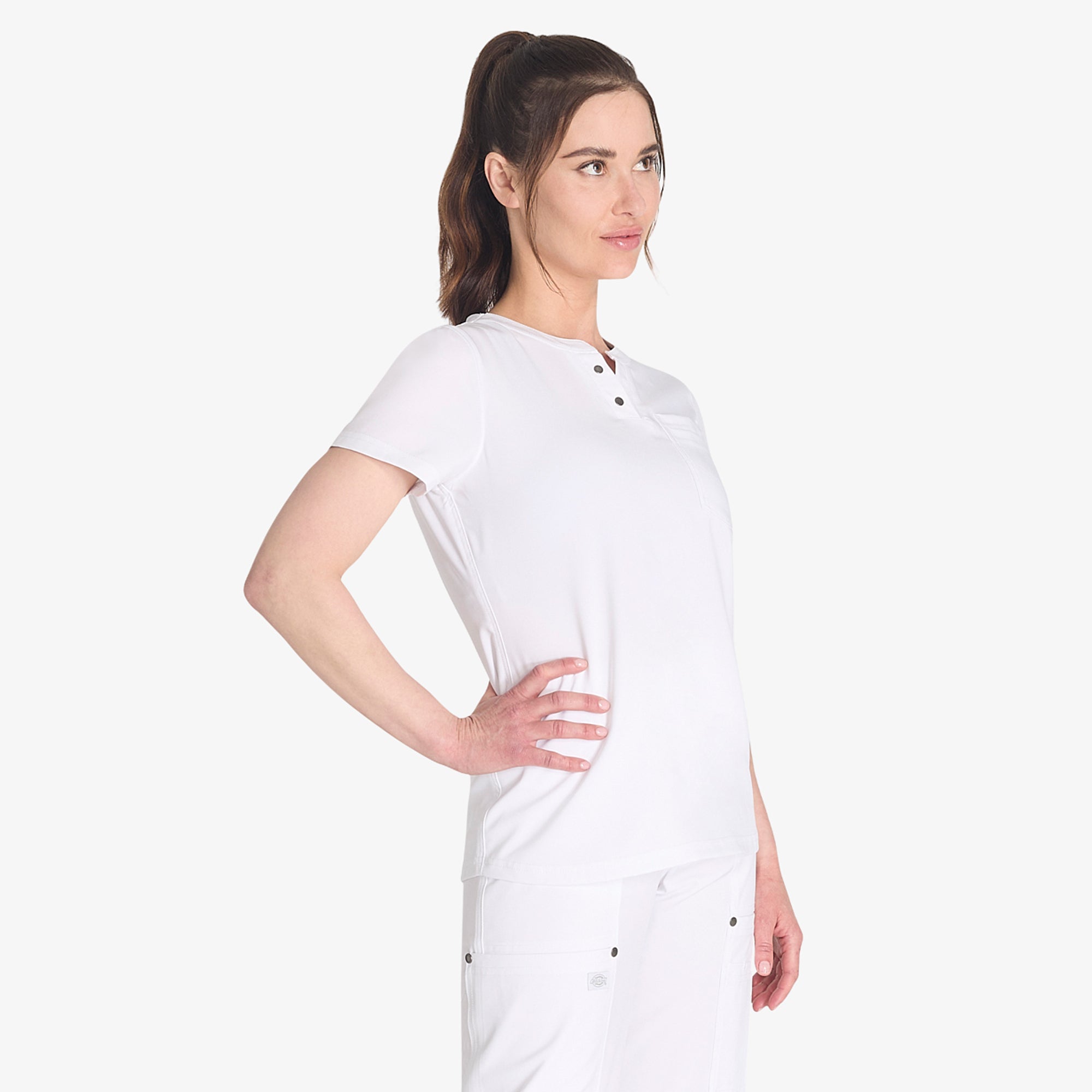 Women's EDS NXT Henley Scrub Top