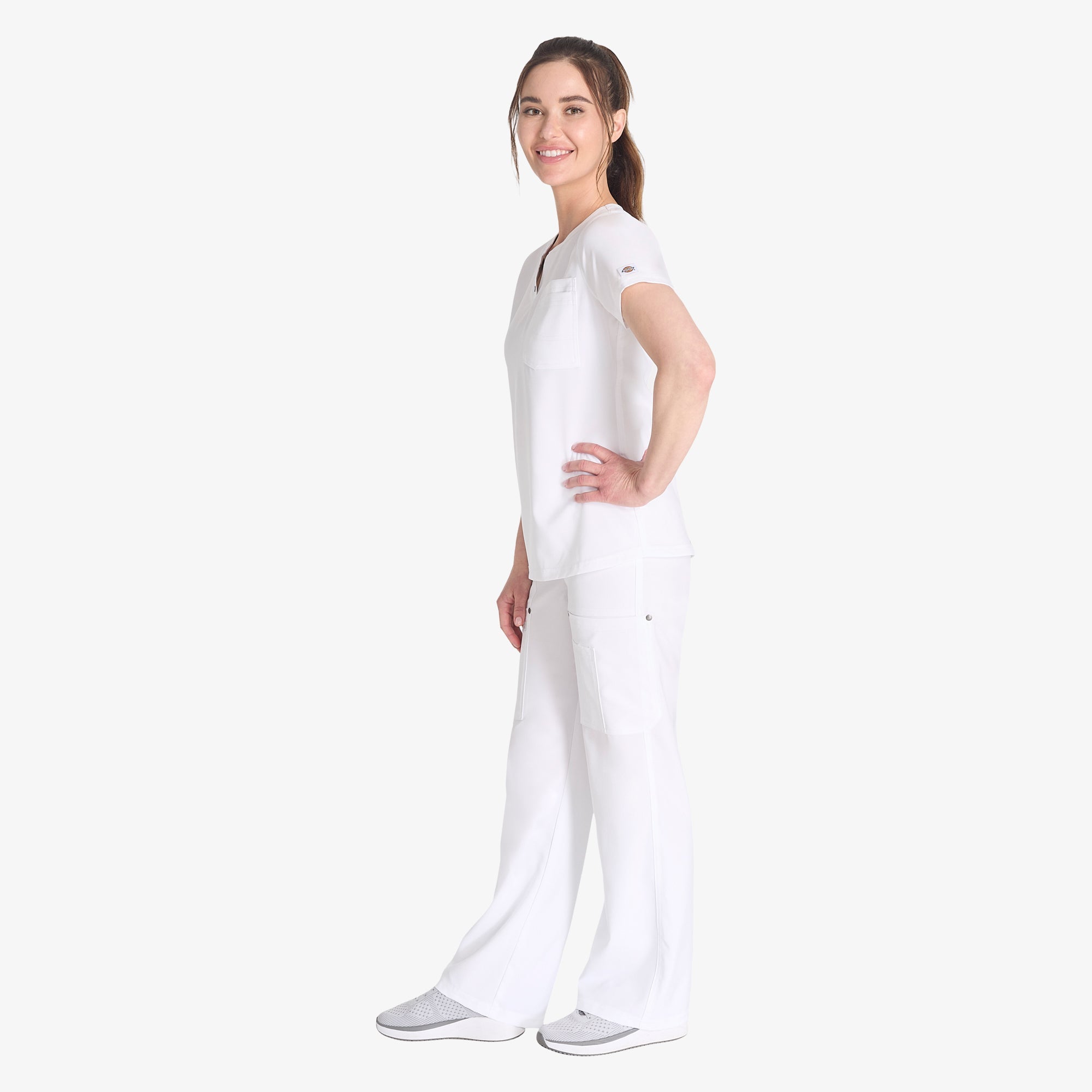 Women's EDS NXT Henley Scrub Top