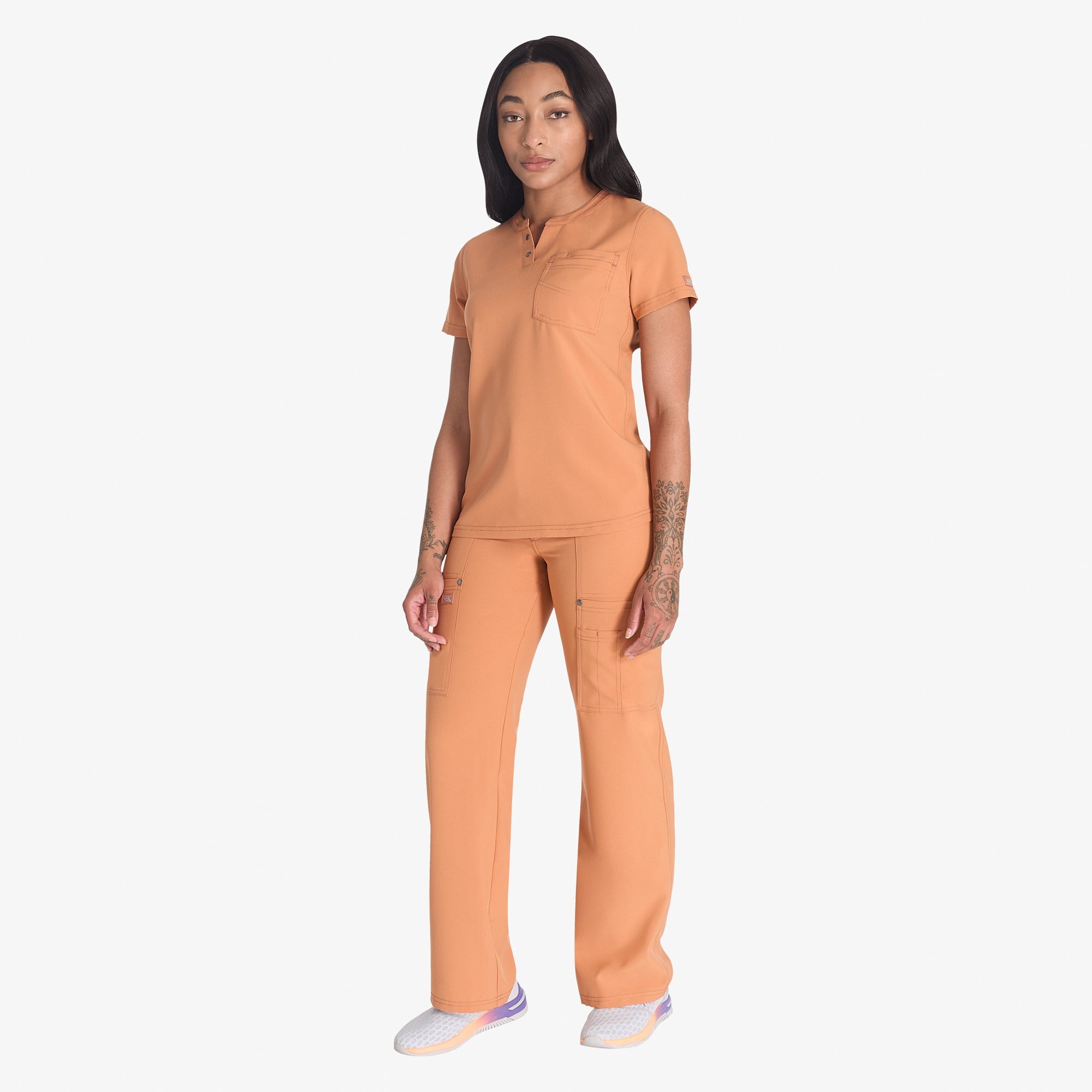 Women's EDS NXT Henley Scrub Top
