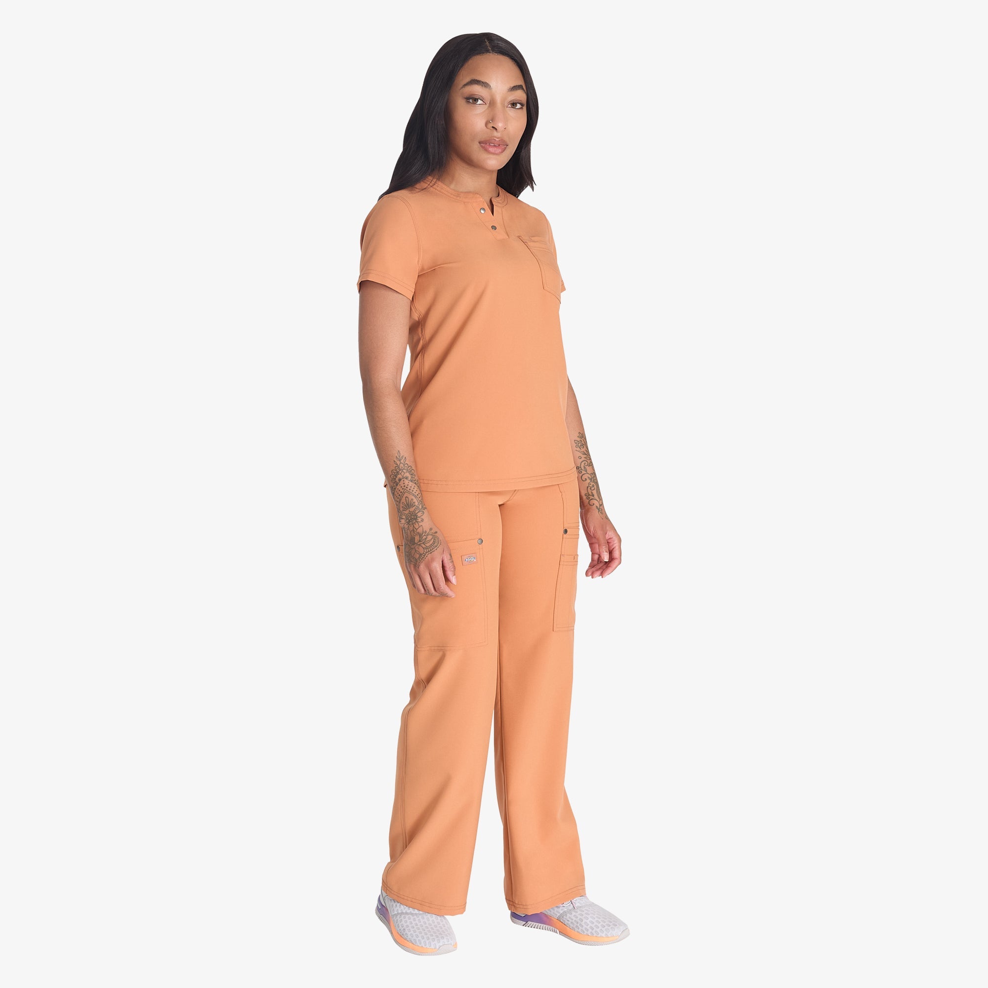 Women's EDS NXT Henley Scrub Top
