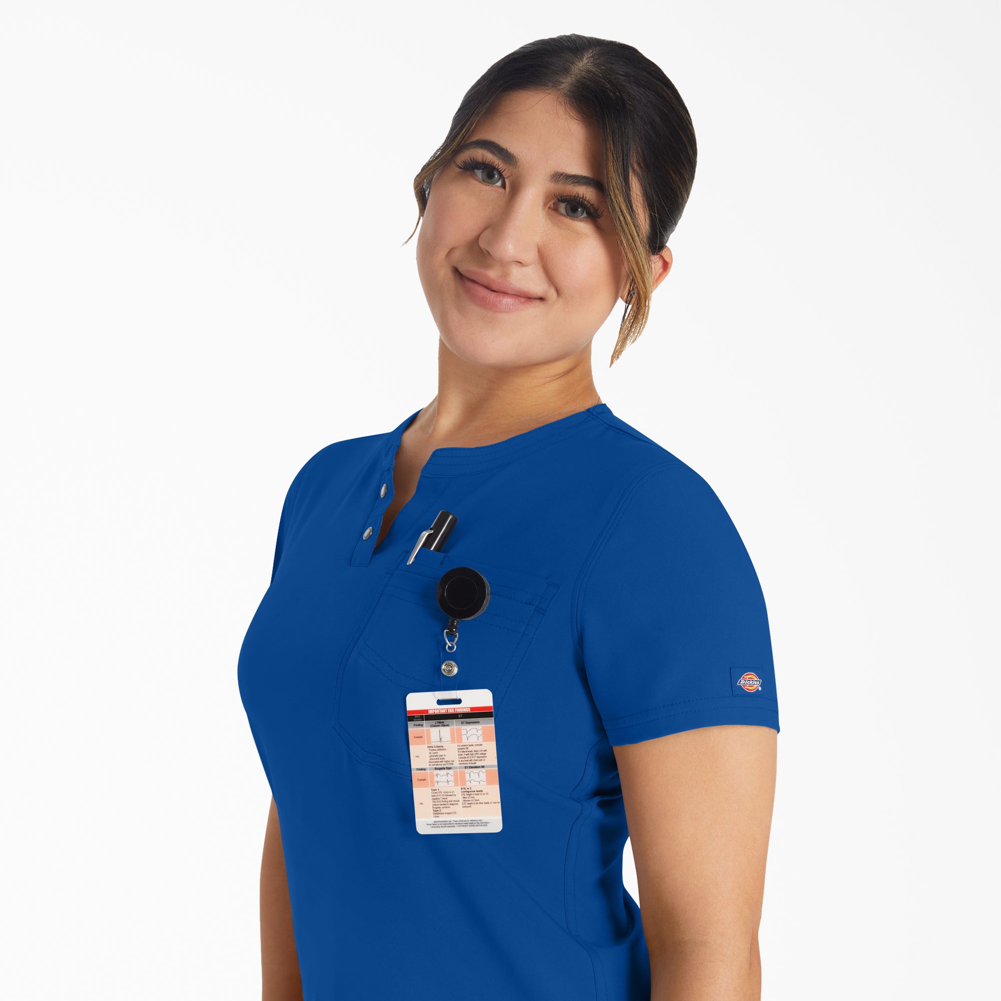 Women's EDS NXT Henley Scrub Top