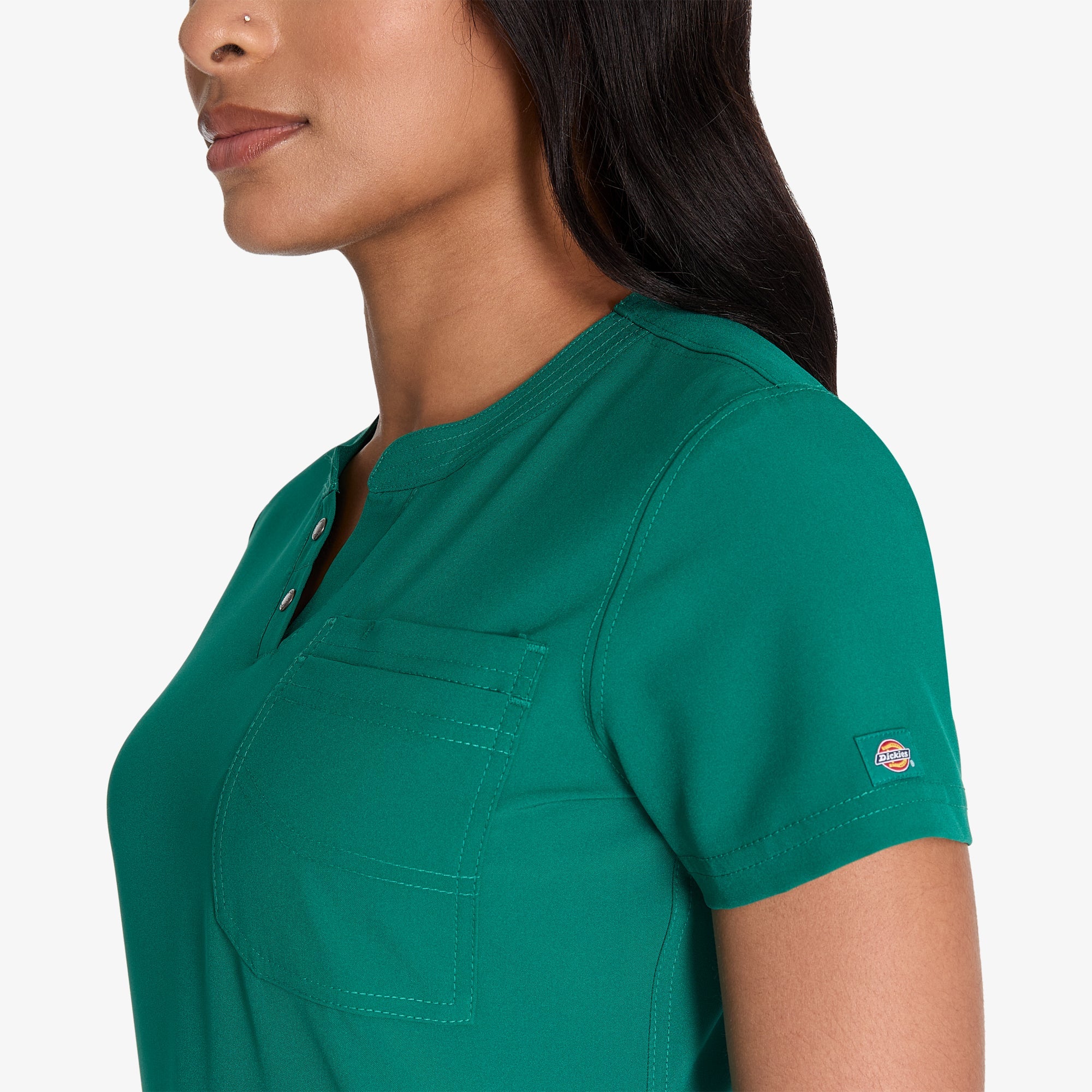 Women's EDS NXT Henley Scrub Top