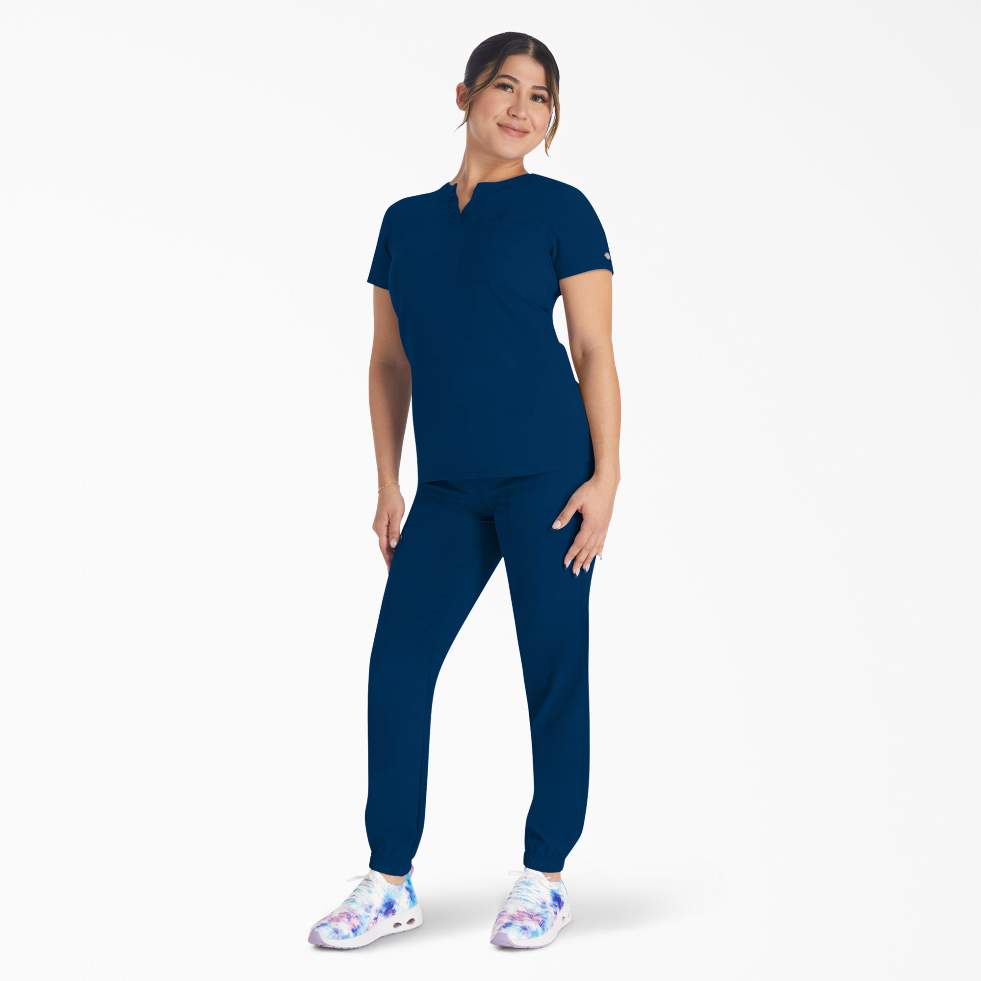 Women's EDS NXT Henley Scrub Top