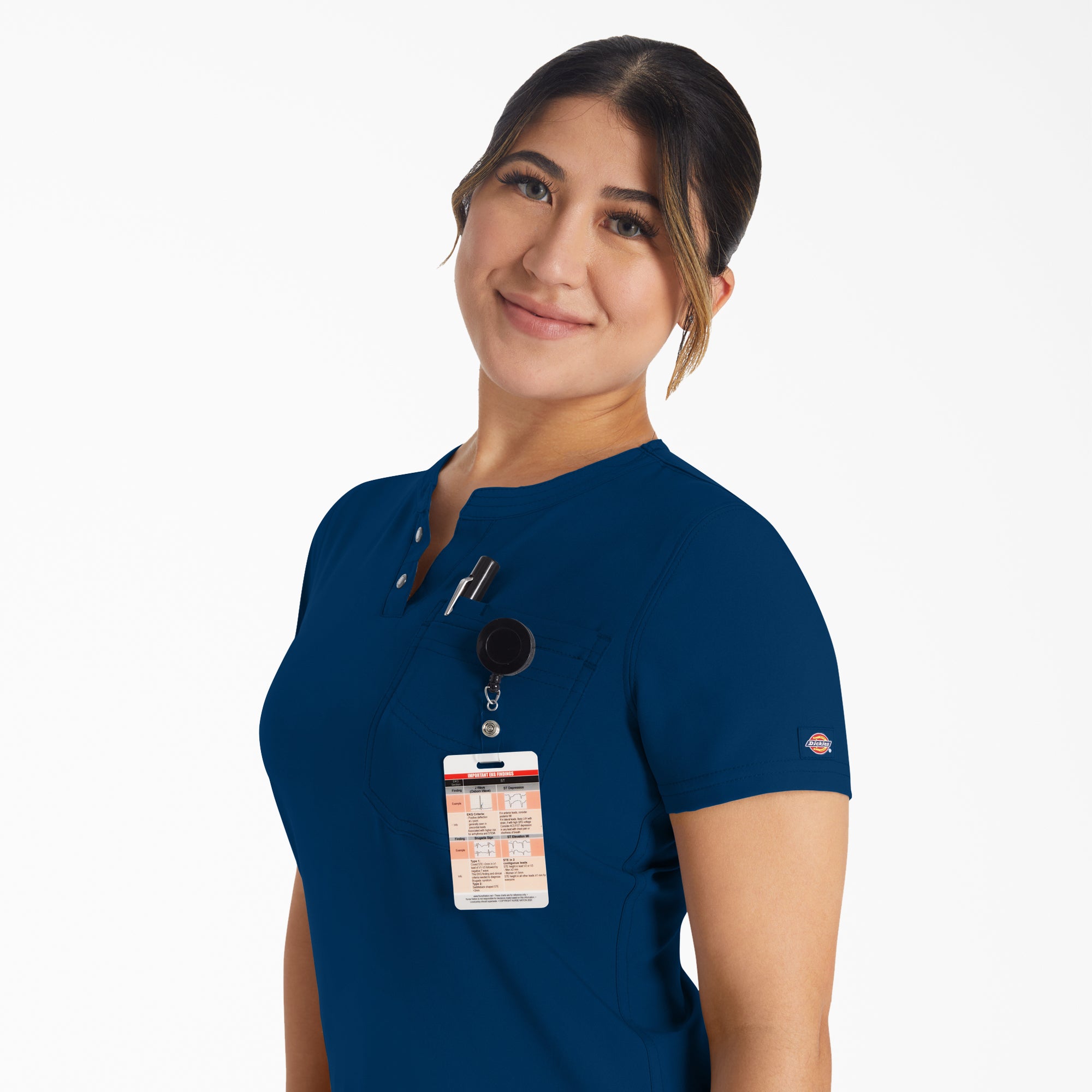 Women's EDS NXT Henley Scrub Top