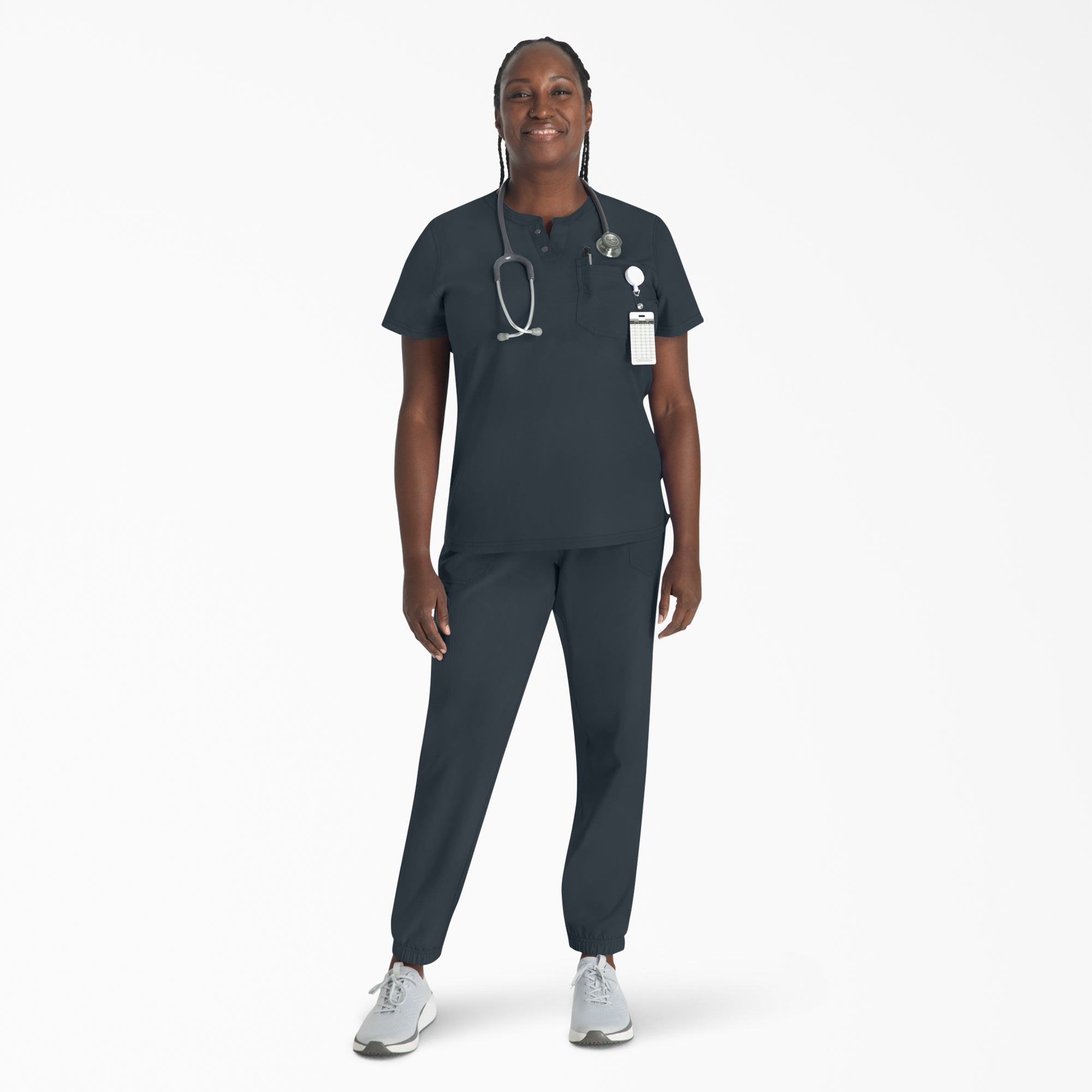 Women's EDS NXT Henley Scrub Top