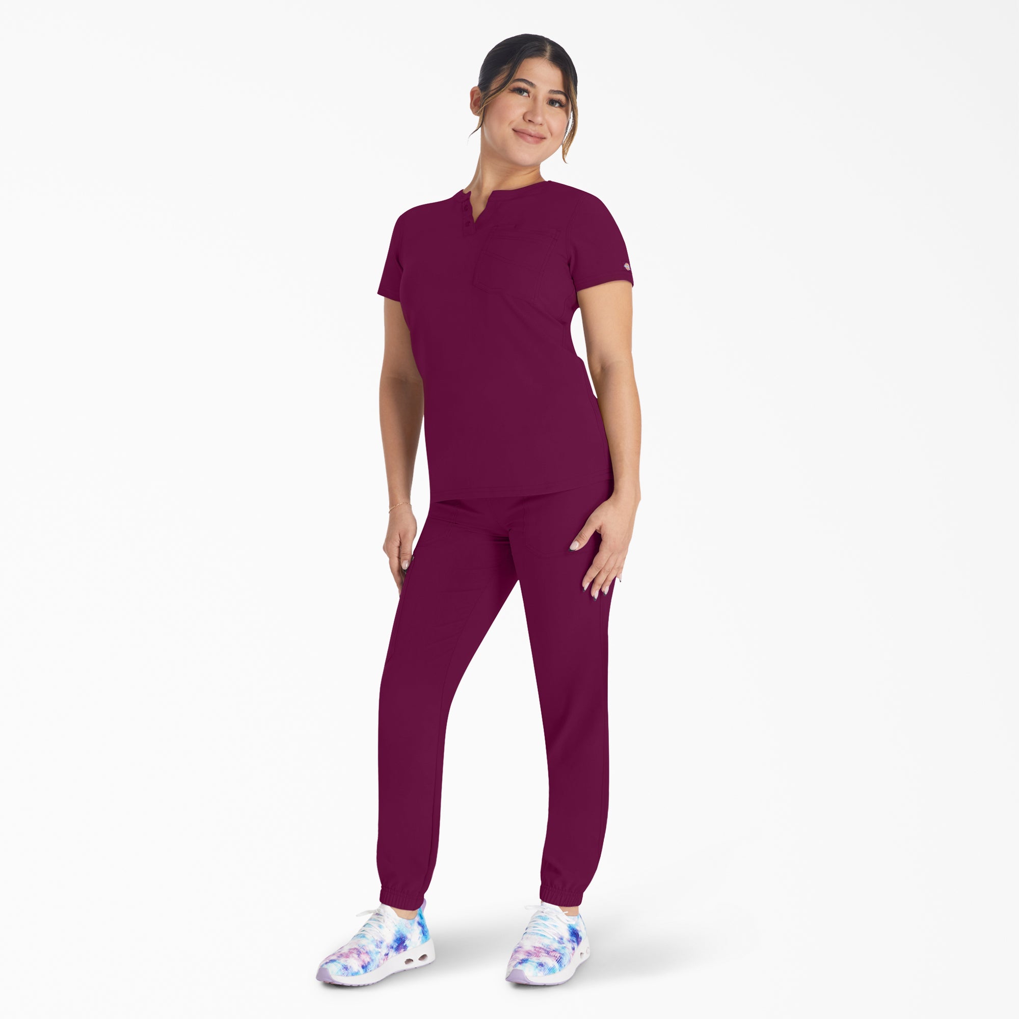 Women's EDS NXT Henley Scrub Top
