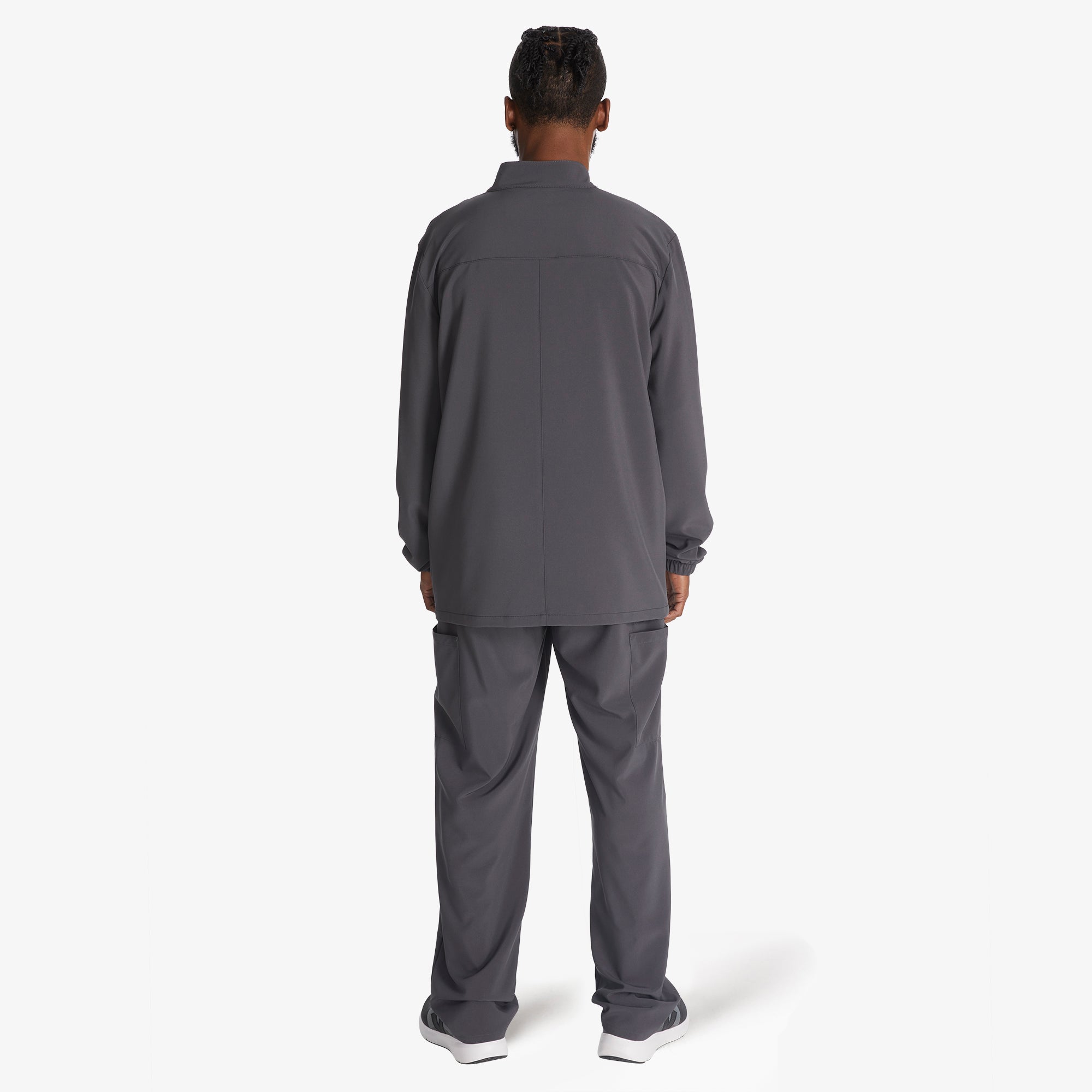 Men's EDS Essentials Zip Front Scrub Jacket