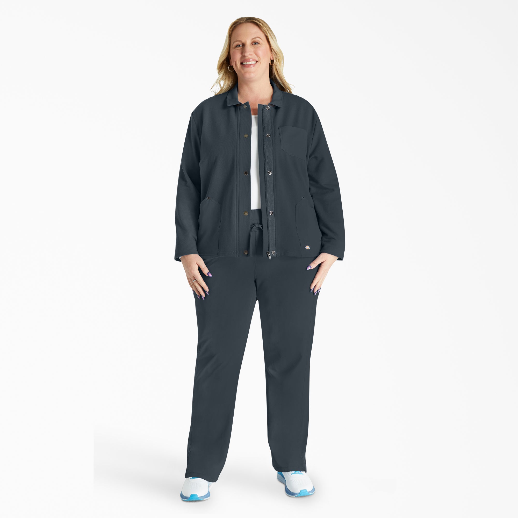 Women's EDS NXT Zip Front Scrub Jacket