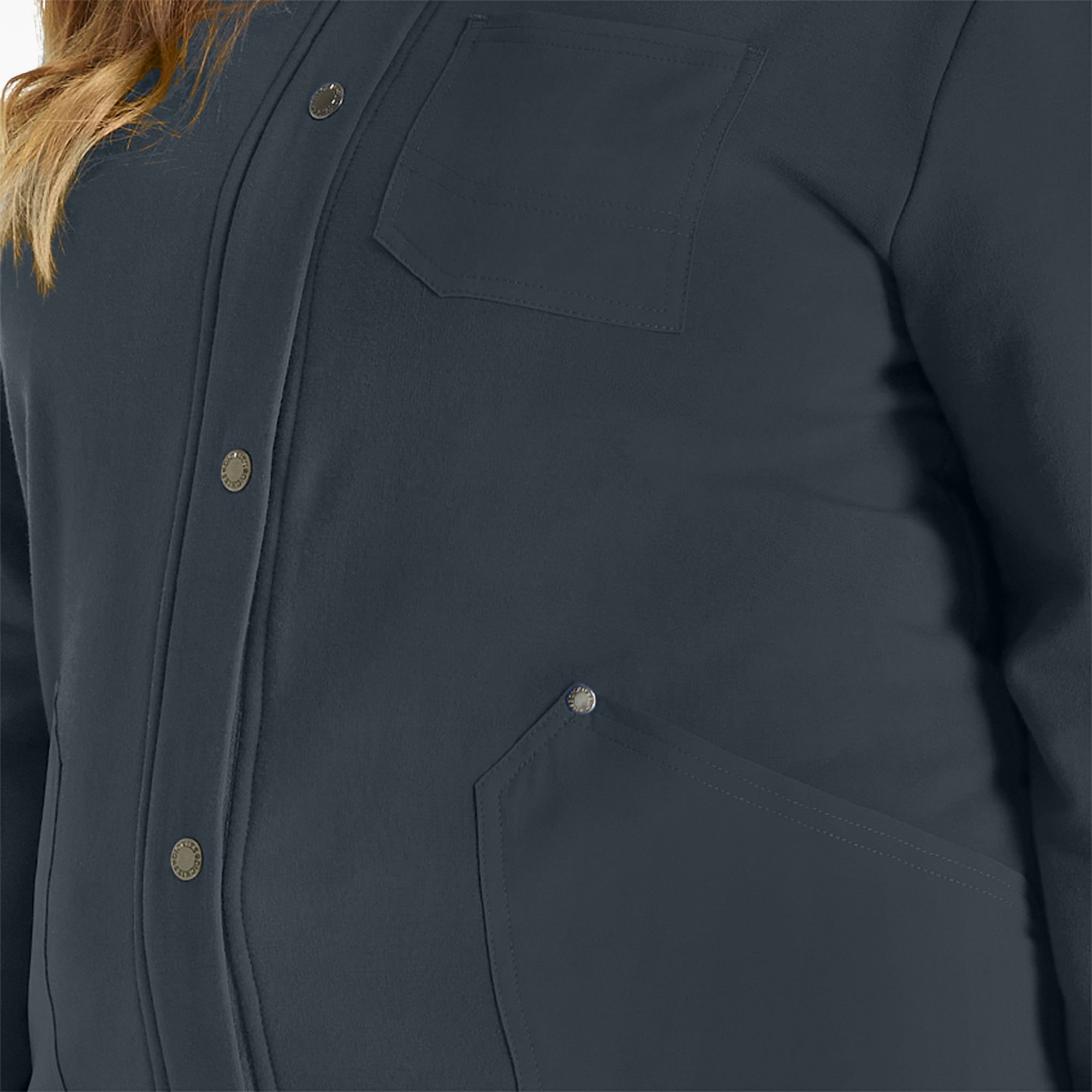 Women's EDS NXT Zip Front Scrub Jacket