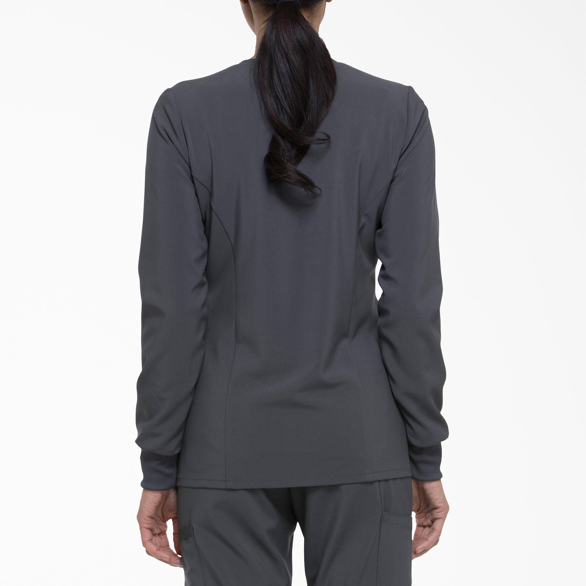 Women's EDS Essentials Snap Front Scrub Jacket
