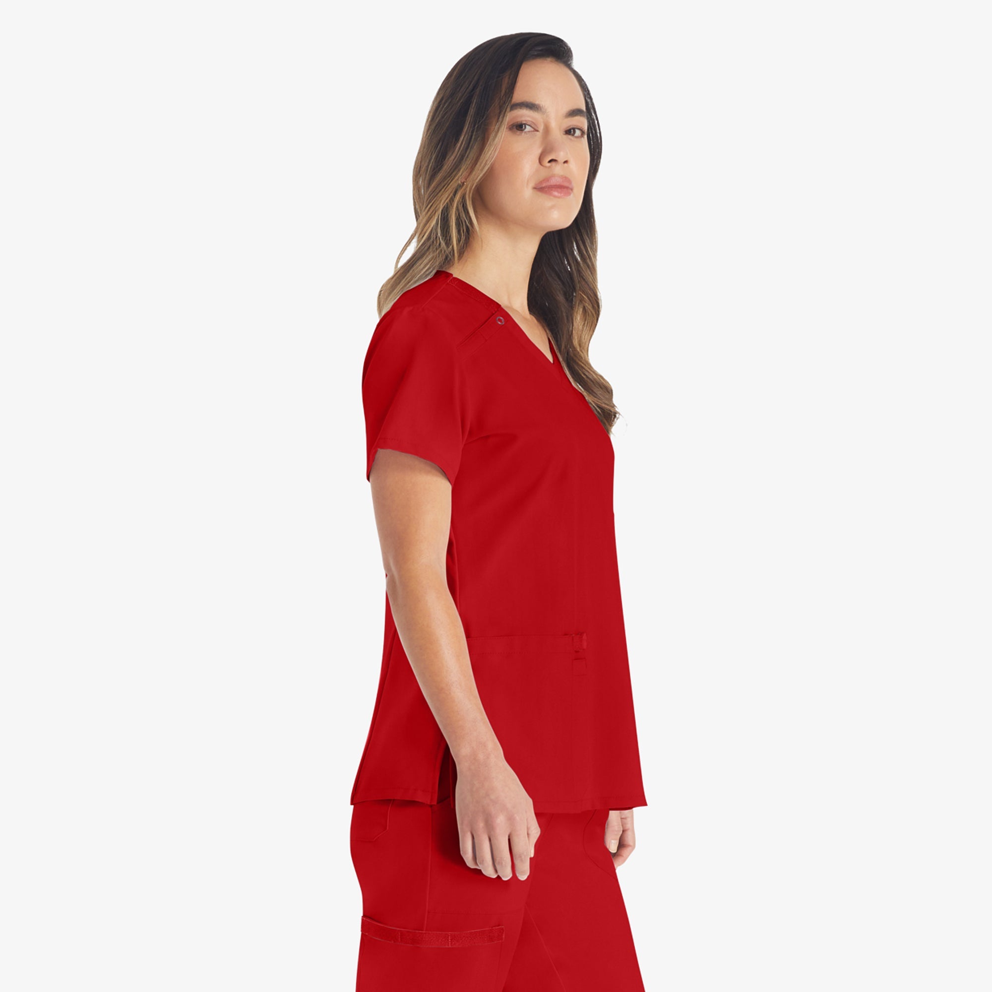 Women's EDS Essentials V-Neck Scrub Top