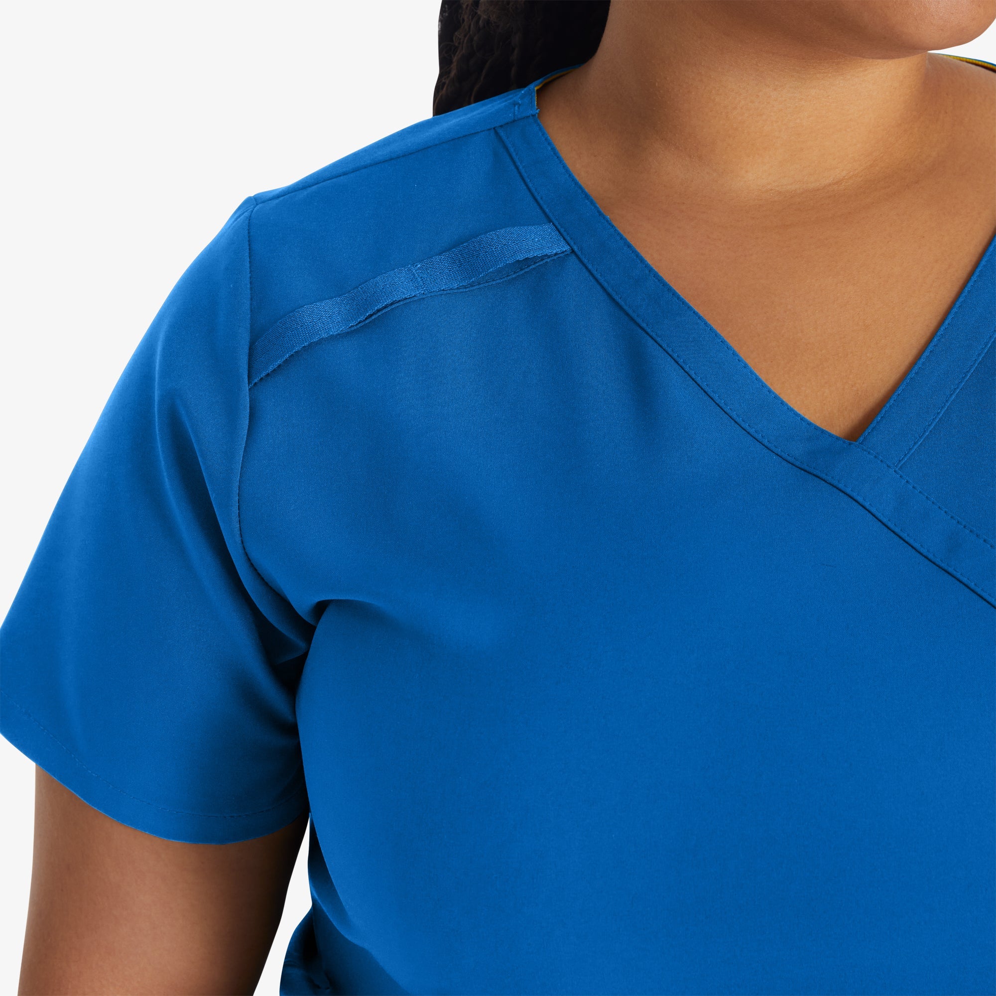 Women's EDS Essentials Mock Wrap Scrub Top