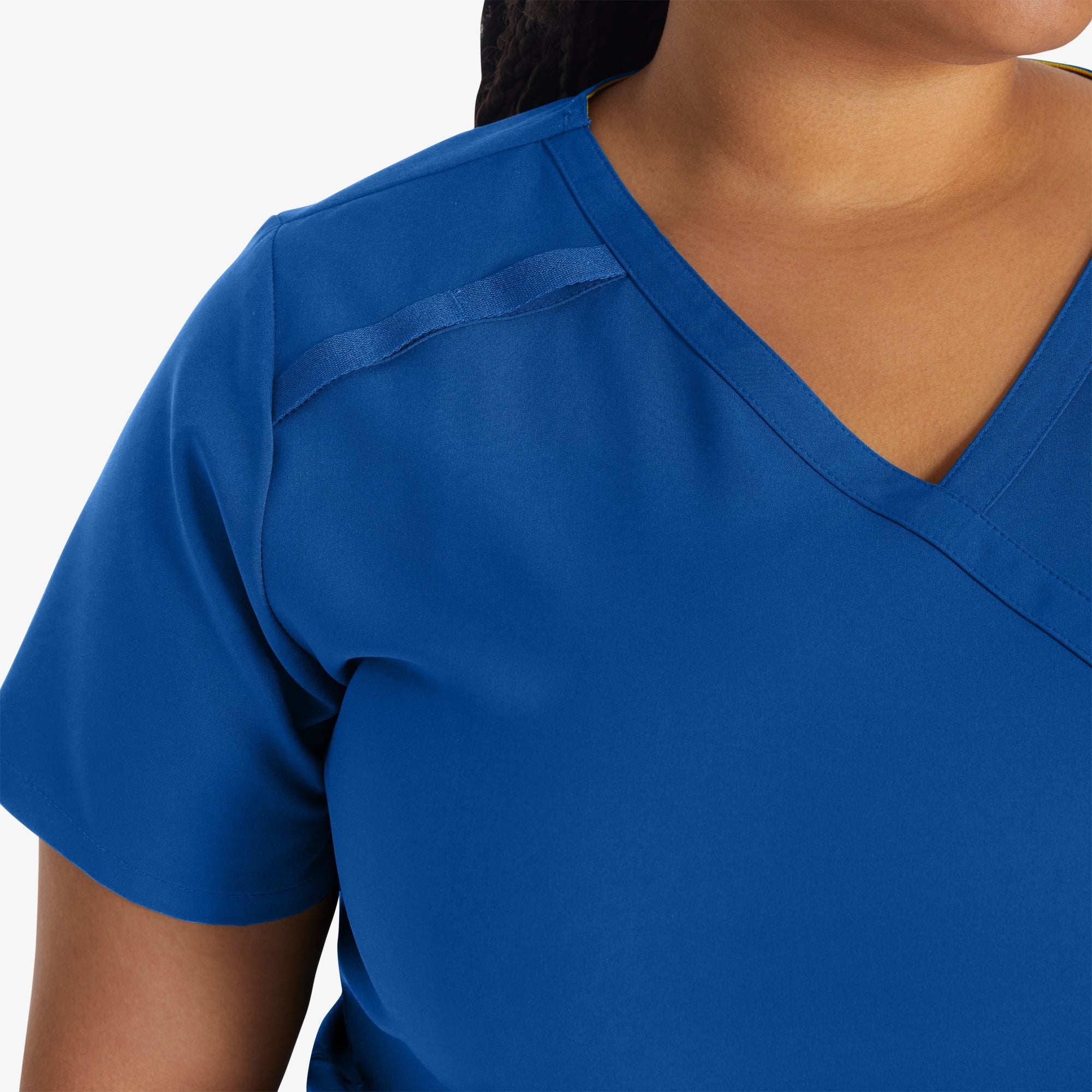 Women's EDS Essentials Mock Wrap Scrub Top