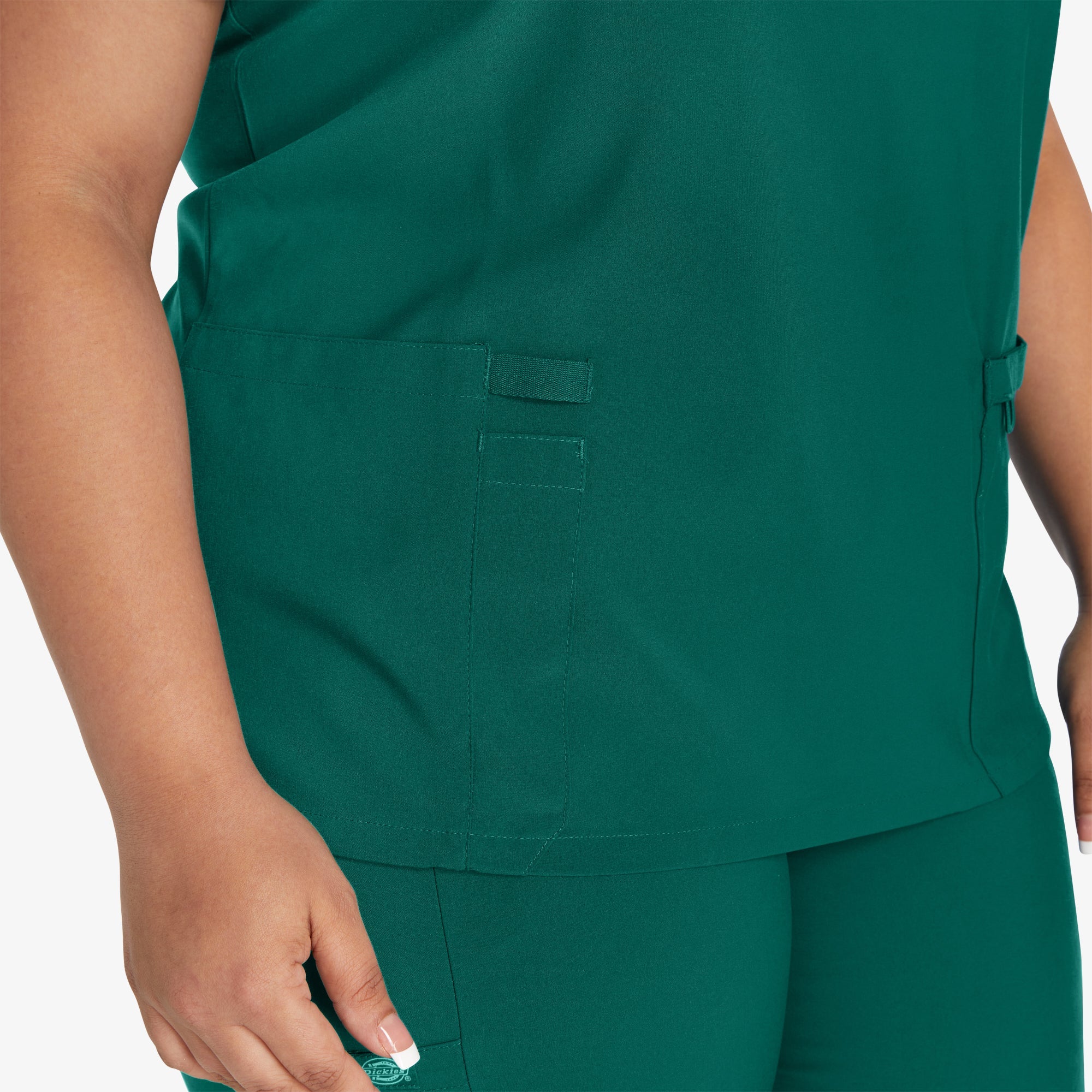 Women's EDS Essentials Mock Wrap Scrub Top