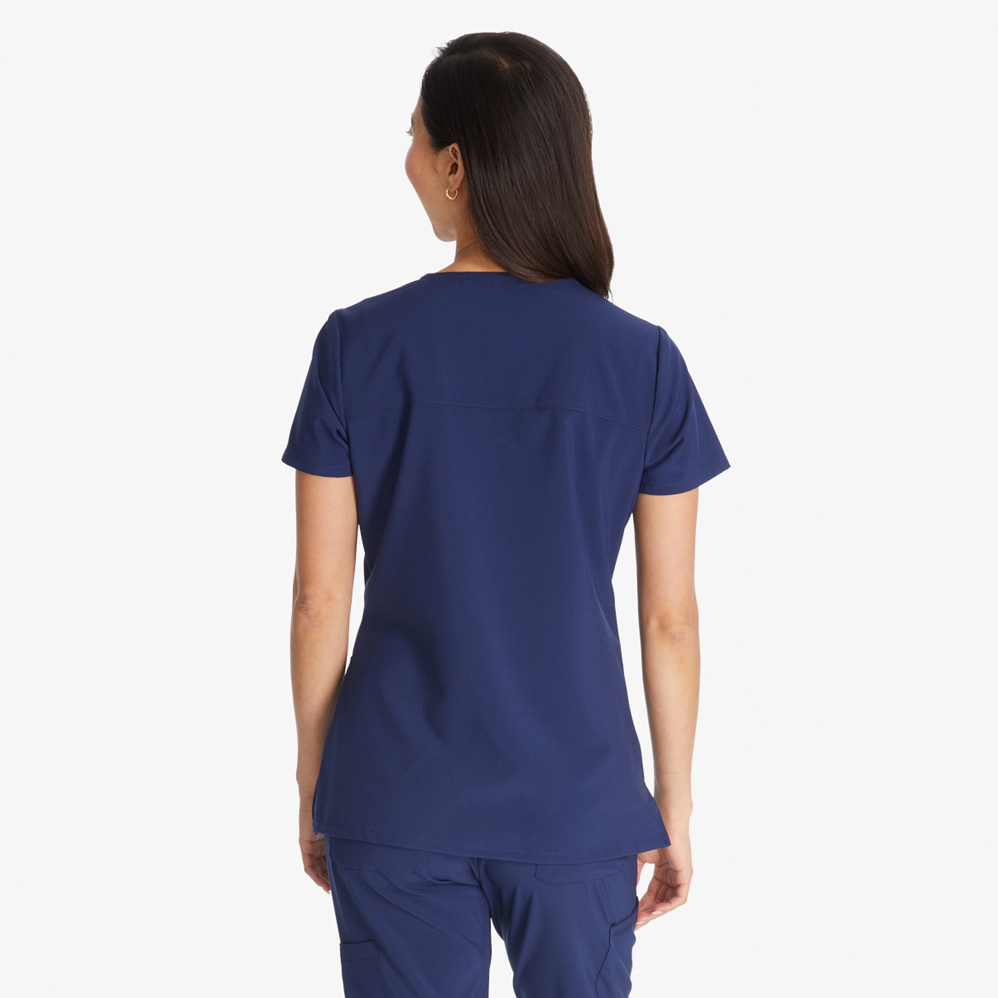 Women's EDS Essentials Mock Wrap Scrub Top