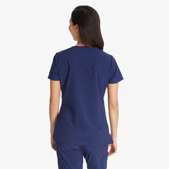 Women's EDS Essentials Mock Wrap Scrub Top