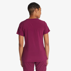Women's EDS Essentials Mock Wrap Scrub Top
