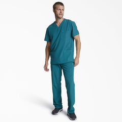 Men's EDS Essentials Tuckable V-Neck Scrub Top