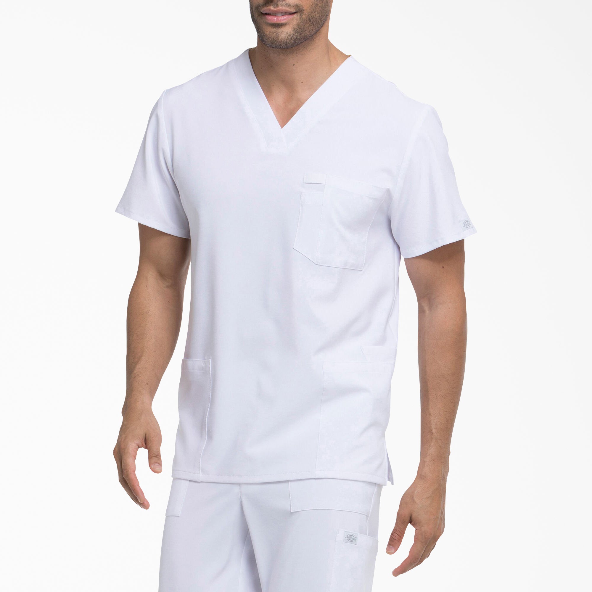 Men's EDS Essentials V-Neck Scrub Top