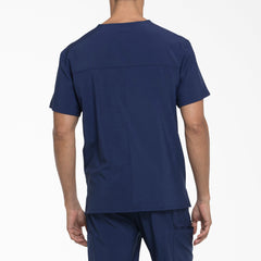 Men's EDS Essentials V-Neck Scrub Top
