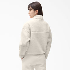 Women's Red Chute Fleece Jacket
