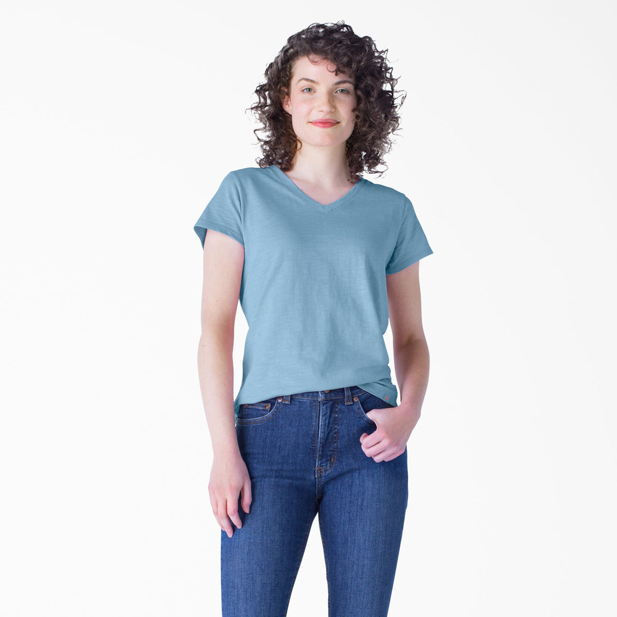 Women's Short Sleeve V-Neck T-Shirt