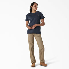 Women's Heavyweight Short Sleeve Pocket T-Shirt