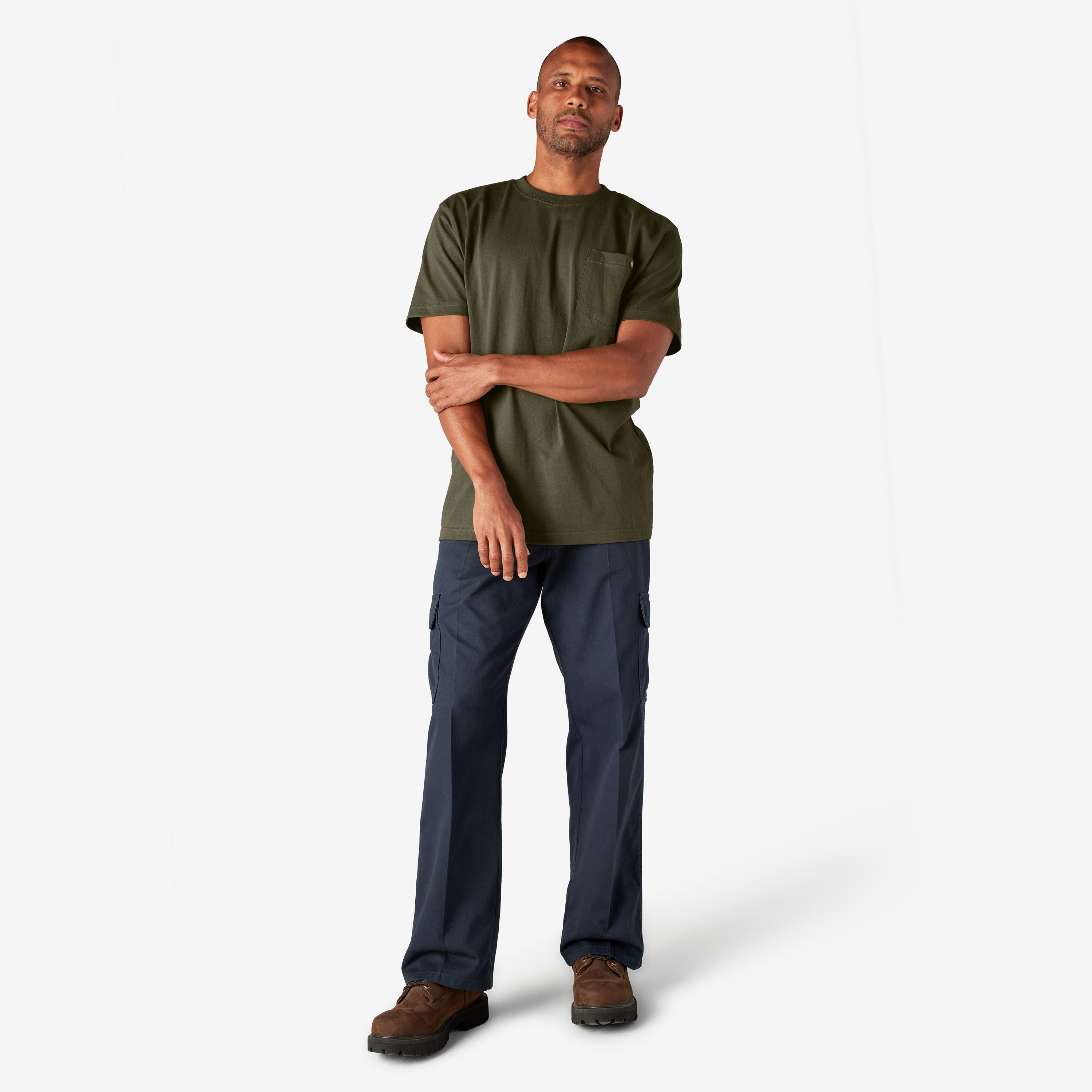 Heavyweight Short Sleeve Pocket T-Shirt