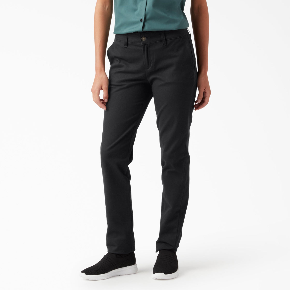 Women's Plus Mid Rise Skinny Leg Pants