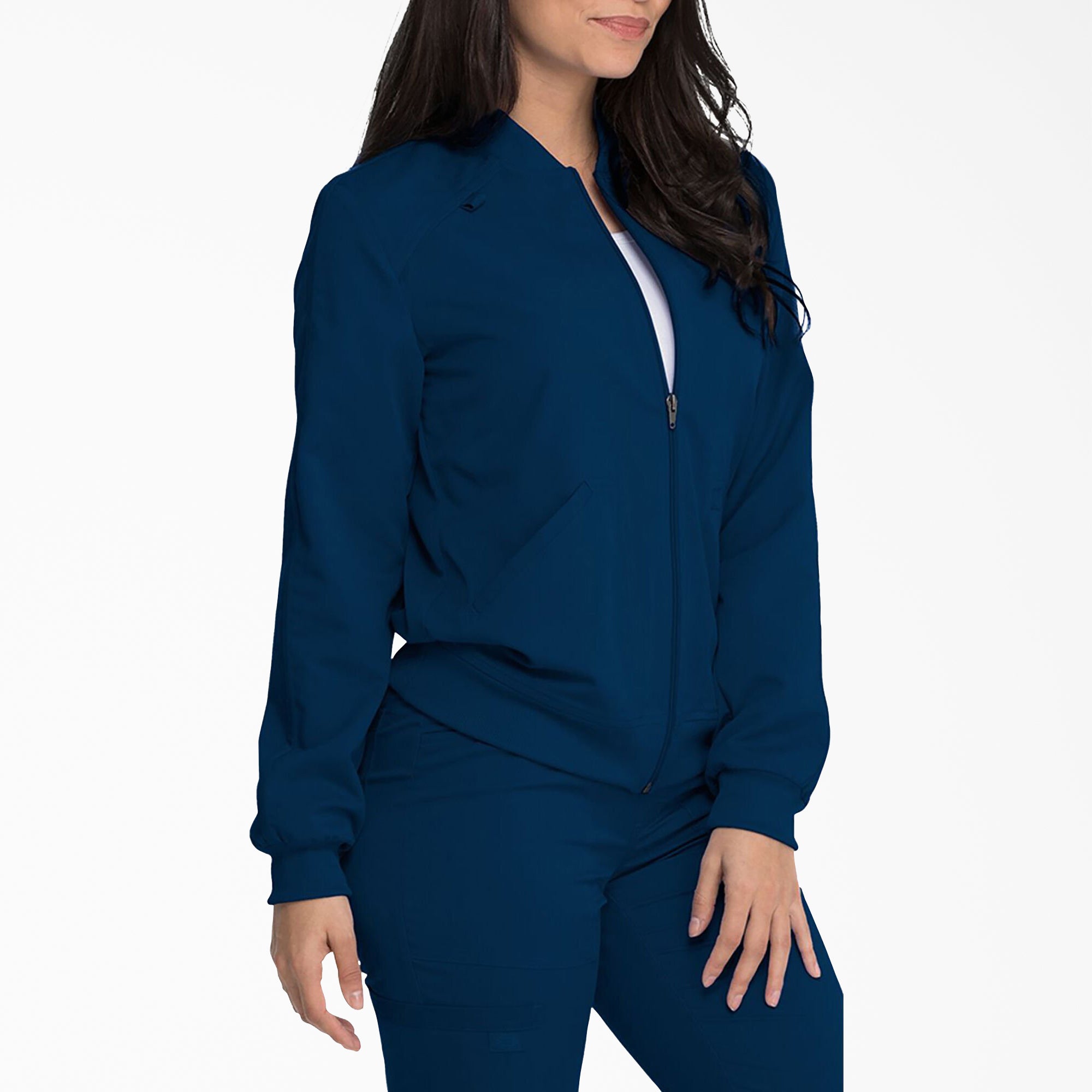 Women's Balance Zip Front Scrub Jacket