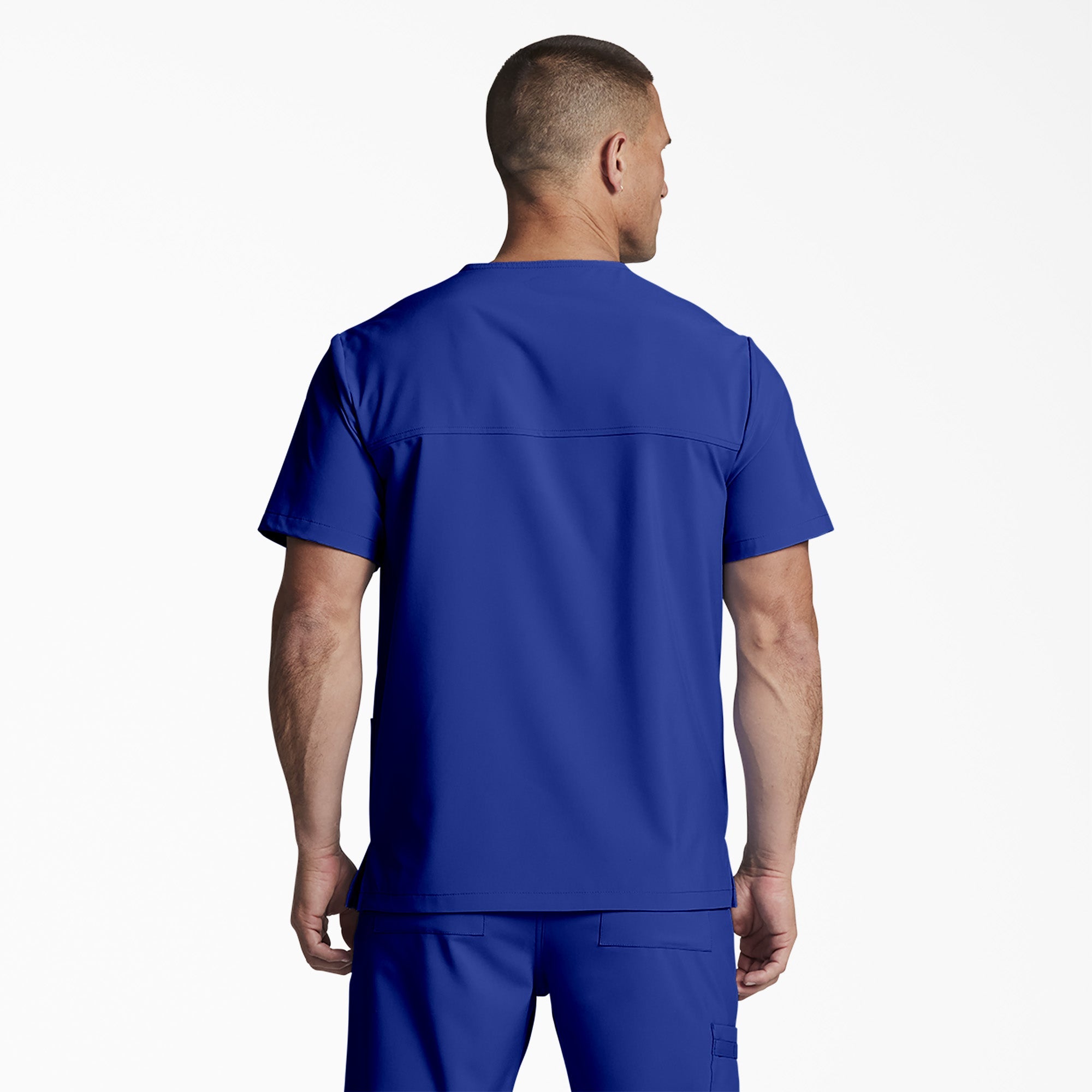 Unisex EDS Essentials V-Neck Scrub Top