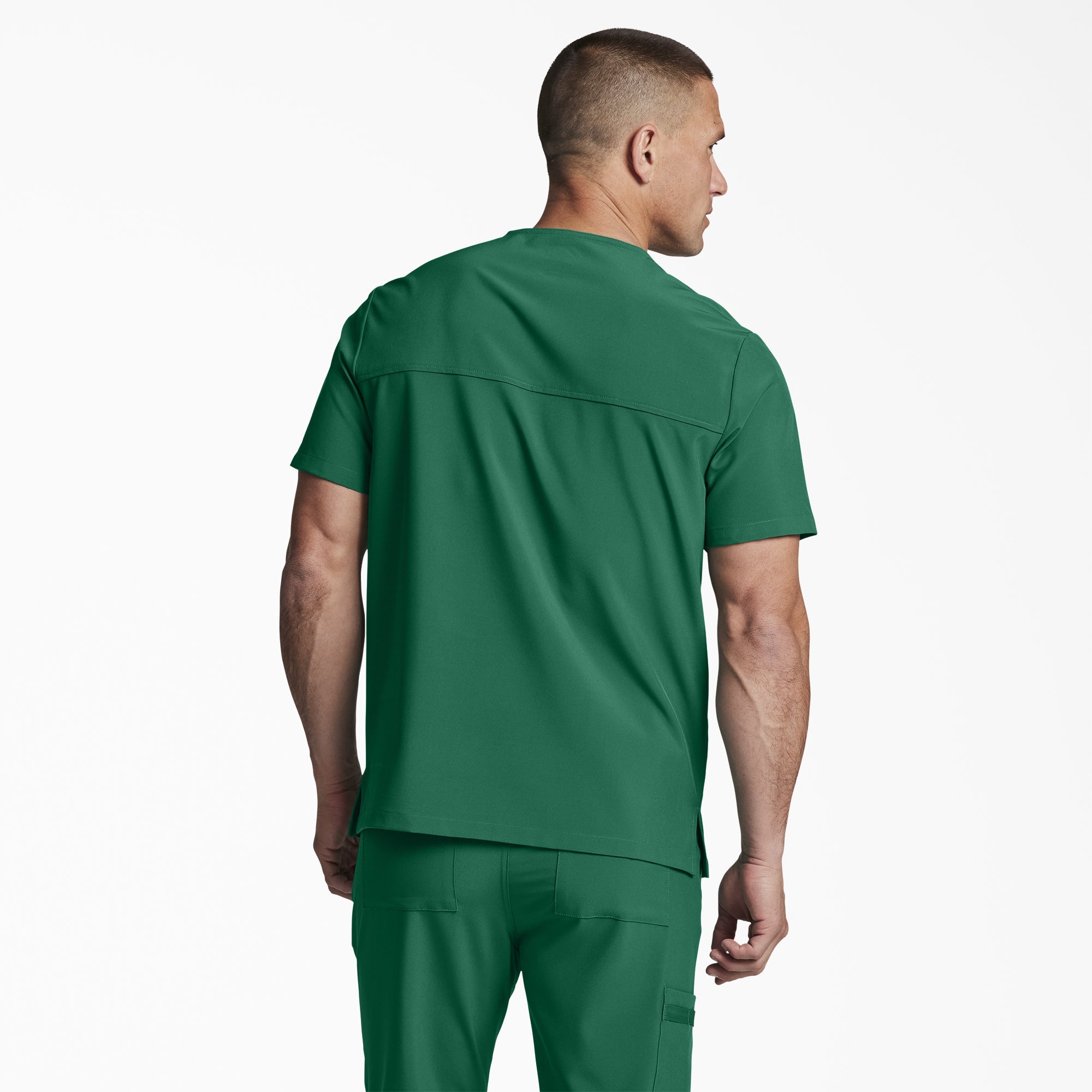 Unisex EDS Essentials V-Neck Scrub Top