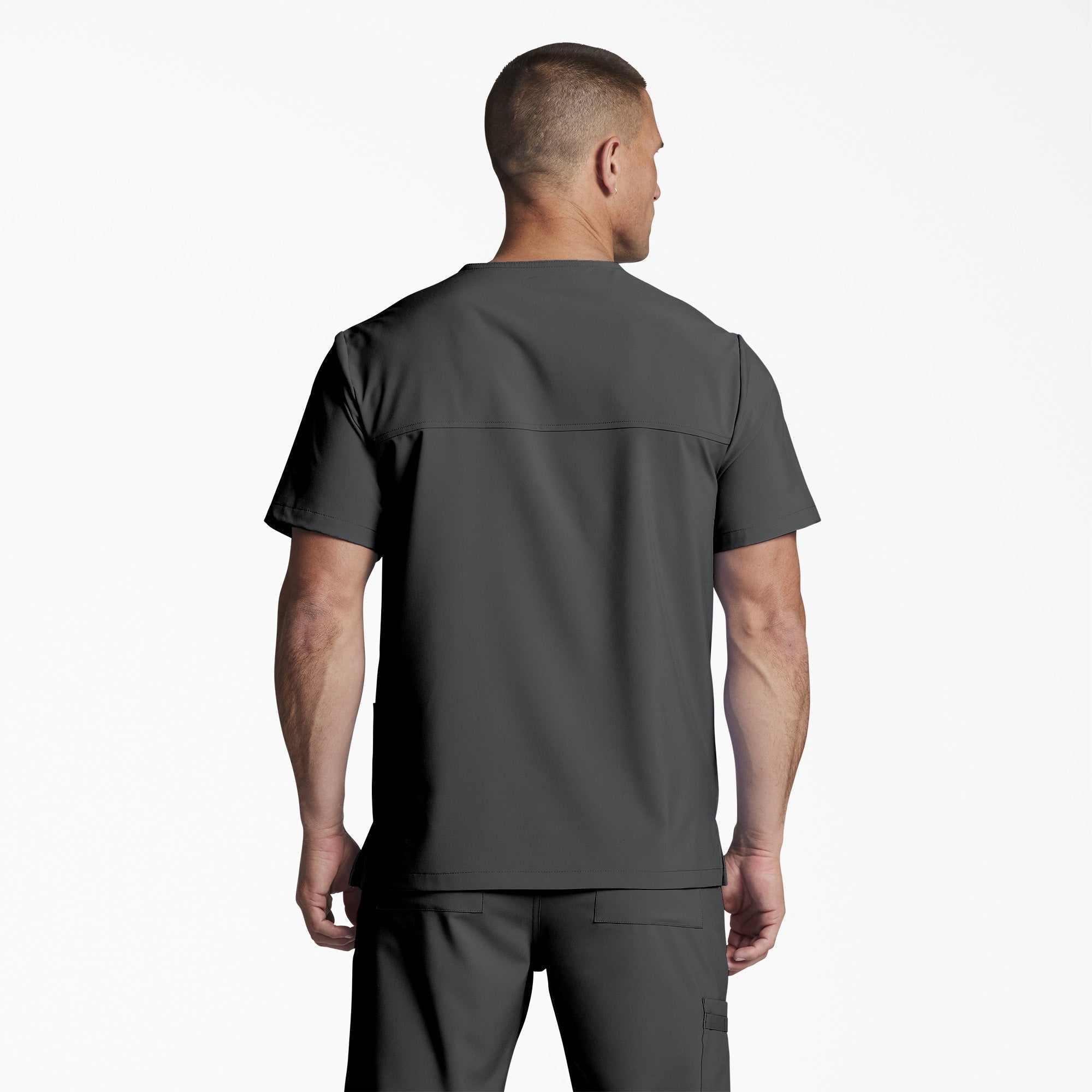 Unisex EDS Essentials V-Neck Scrub Top
