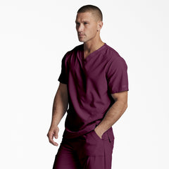 Unisex EDS Essentials V-Neck Scrub Top