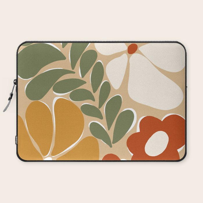 70s boho botanical flowers   Laptop Sleeve
