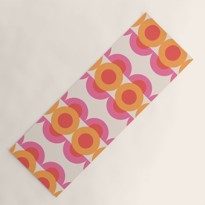 70's pattern no2 Yoga Mat