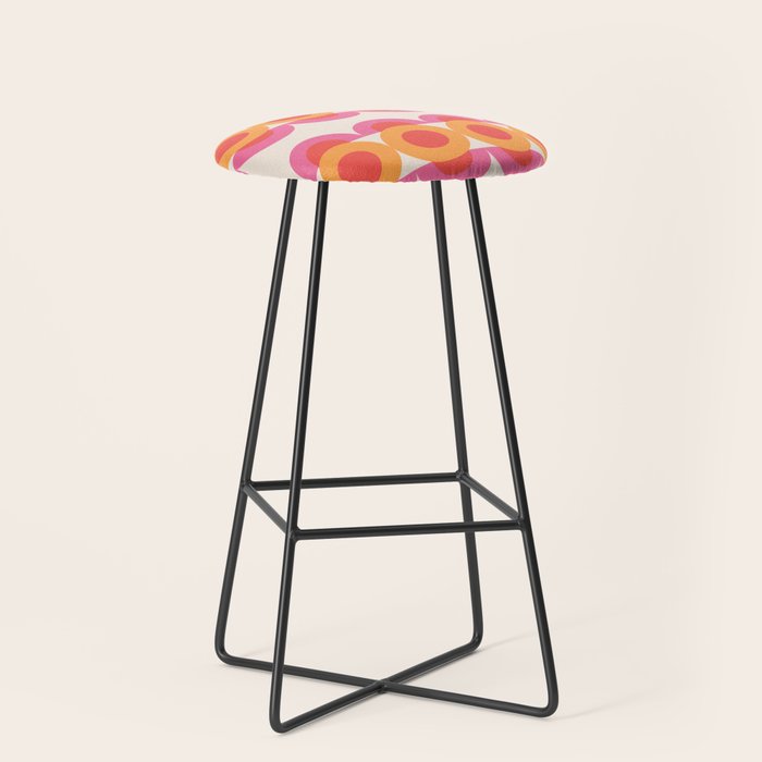 70's pattern no2 Stool