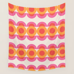 70's pattern no2 Wall Tapestry