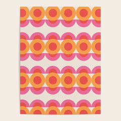 70's pattern no2 Poster