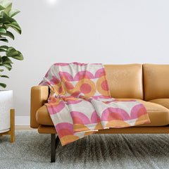 70's pattern no2 Throw Blanket