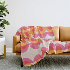 70's pattern no2 Throw Blanket