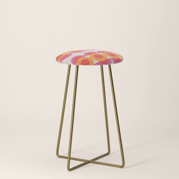 70's pattern no2 Stool