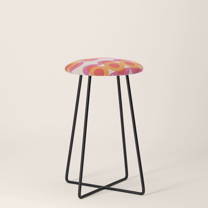 70's pattern no2 Stool