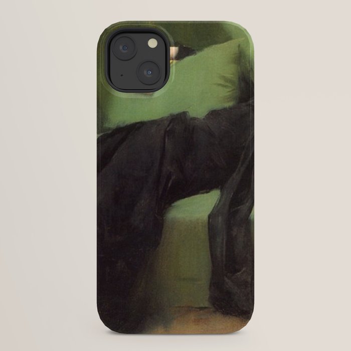 A Decadent Girl - Ramon Casas iPhone Case