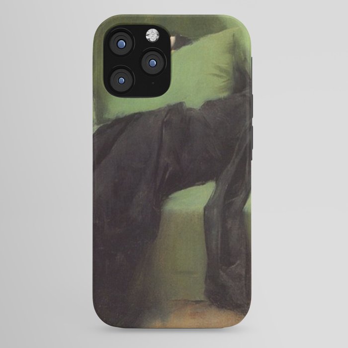 A Decadent Girl - Ramon Casas iPhone Case
