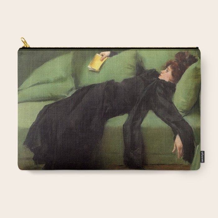 A Decadent Girl - Ramon Casas Carry All Pouch