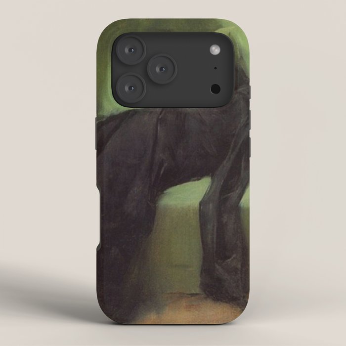 A Decadent Girl - Ramon Casas iPhone Case