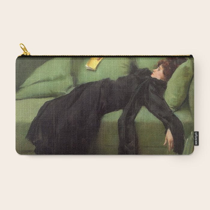 A Decadent Girl - Ramon Casas Carry All Pouch