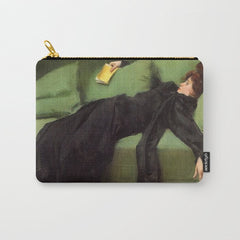 A Decadent Girl - Ramon Casas Carry All Pouch