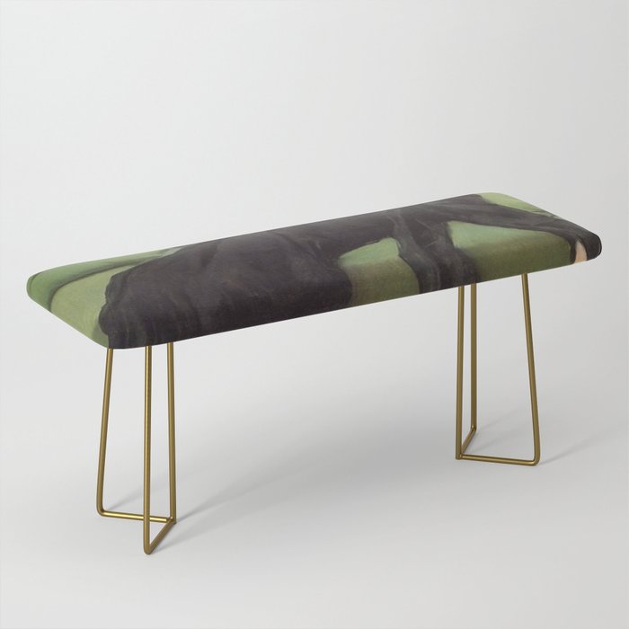A Decadent Girl - Ramon Casas Bench